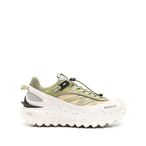 Men's Green Low Top Sneakers for SS24 by Moncler - Picture 1 of 4